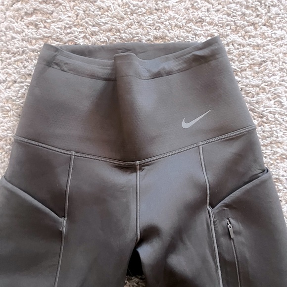 Nike Dri-Fit Go Firm-Support High-Waisted 7/8 Leggings Women XS - Picture 4 of 7